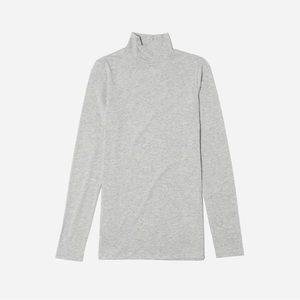 J.Crew women’s  gray cotton turtleneck blouse M NWT L36-23